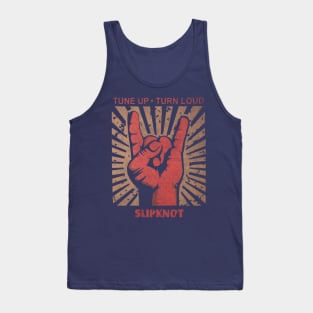 Tune up . Turn Loud Slip Knotttt Tank Top